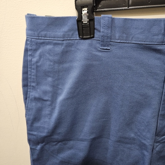 J Crew Men's Navy Blue Cotton Office Casual Preppy Chino Shorts Size 38 - Picture 3 of 12